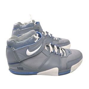 Vintage 2004 Nike Zoom LeBron 2 All Star Men's Size 10 Cool Grey